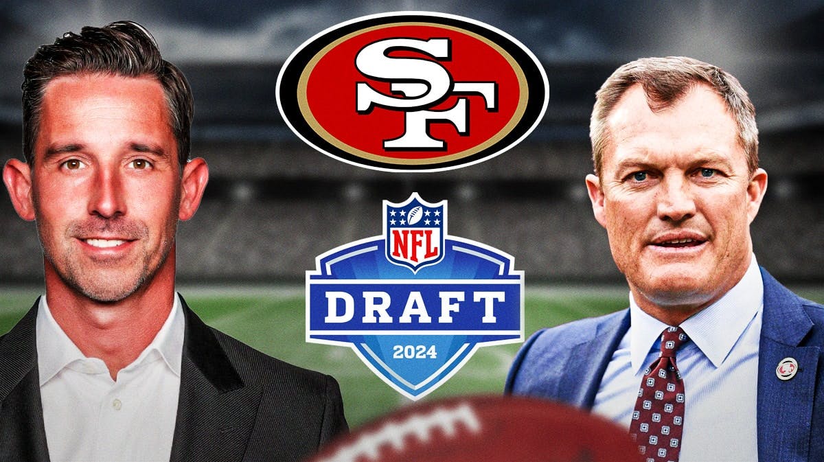 Kyle Shanahan, John Lynch, 49ers, 2024 NFL Draft