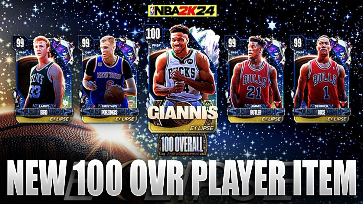 NBA 2K24 Eclipse Event Adds 100 OVR Giannis Antetokounmpo