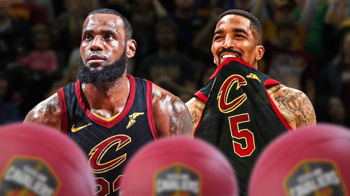Former Cavaliers teammates LeBron James and JR Smith