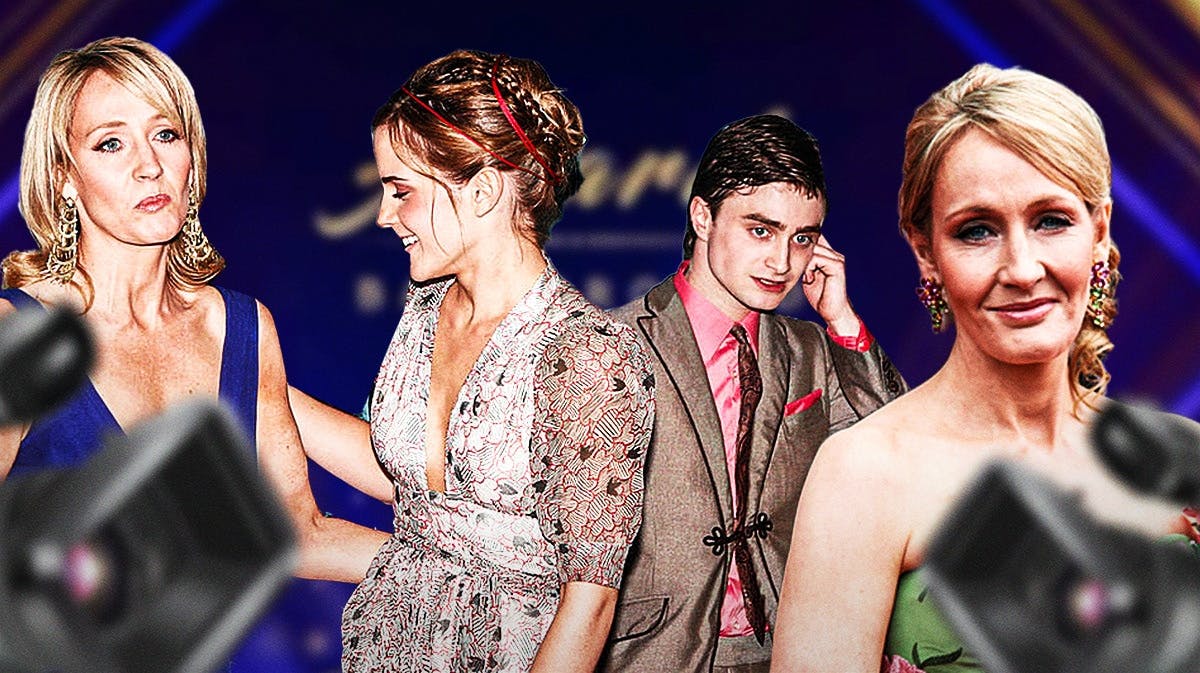 J.K. Rowling, Emma Watson, Daniel Radcliffe