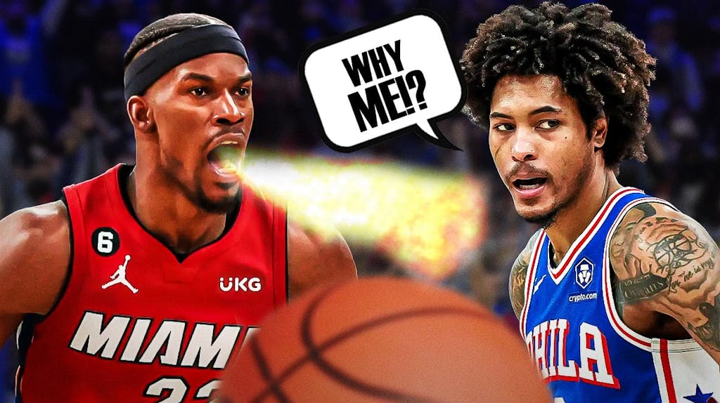 76ers’ Kelly Oubre Jr. hilariously claps back at Jimmy Butler fight comment with 50 Cent meme