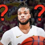 Cavs Darius Garland with question marks all around.