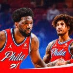 76ers' Joel Embiid and Kelly Oubre Jr