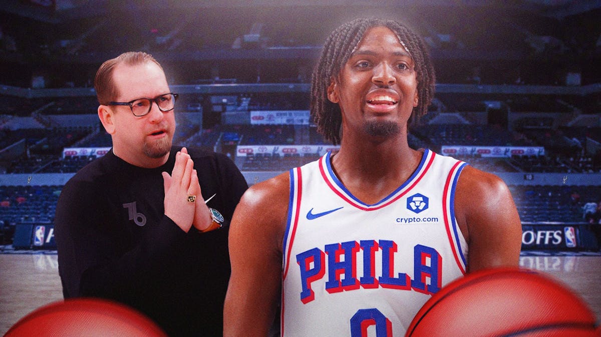 76ers' Nick Nurse and Tyrese Maxey