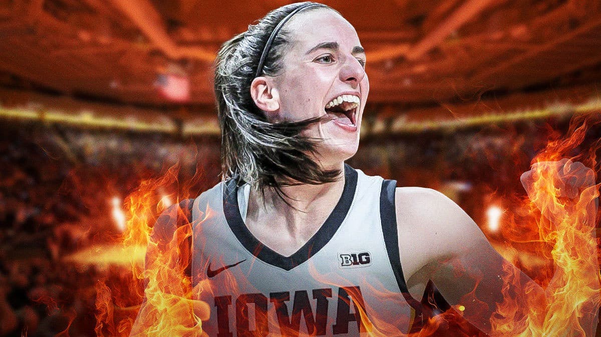 Iowa women basketball player Caitlin Clark