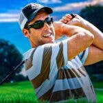 Adam Sandler with golf clubs
