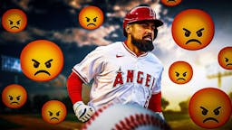 Anthony Rendon with angry emojis all around him
