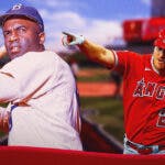 Angels Mike Trout Jackie Robinson day