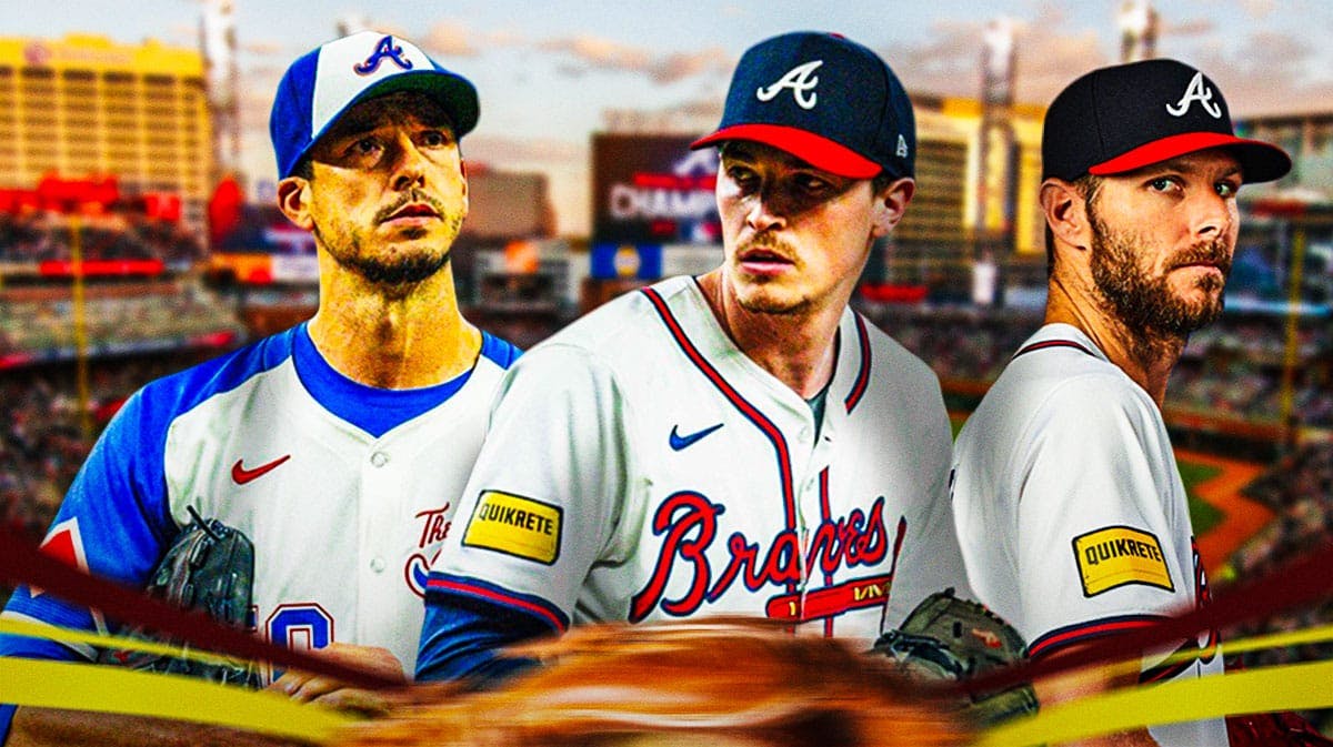 Braves pitchers Charlie Morton, Max Fried and Chris Sale