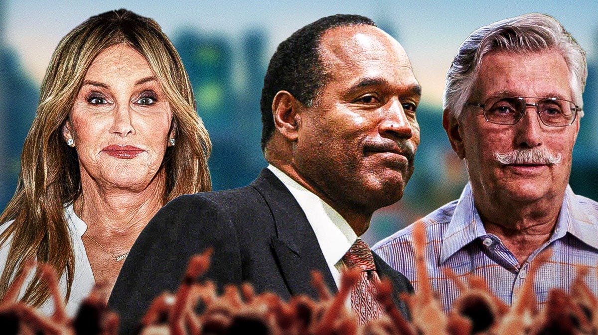 O.J. Simpson, Caitlyn Jenner and Fred Goldman