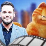 Chris Pratt and Garfield.