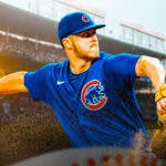 Photo: Jameson Taillon on mound in action in Cubs jersey