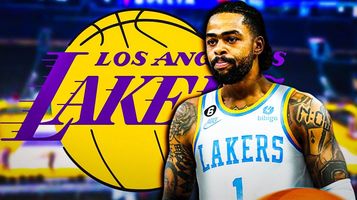 Los Angeles Lakers player D'Angelo Russell