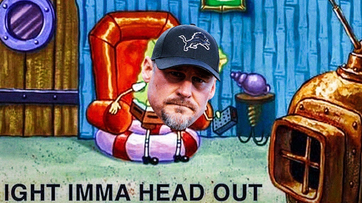 Dan Campbell trades out