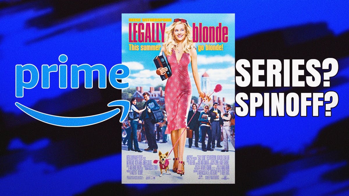Legally Blonde poster, Prime Video logo, Series? Spinoff?