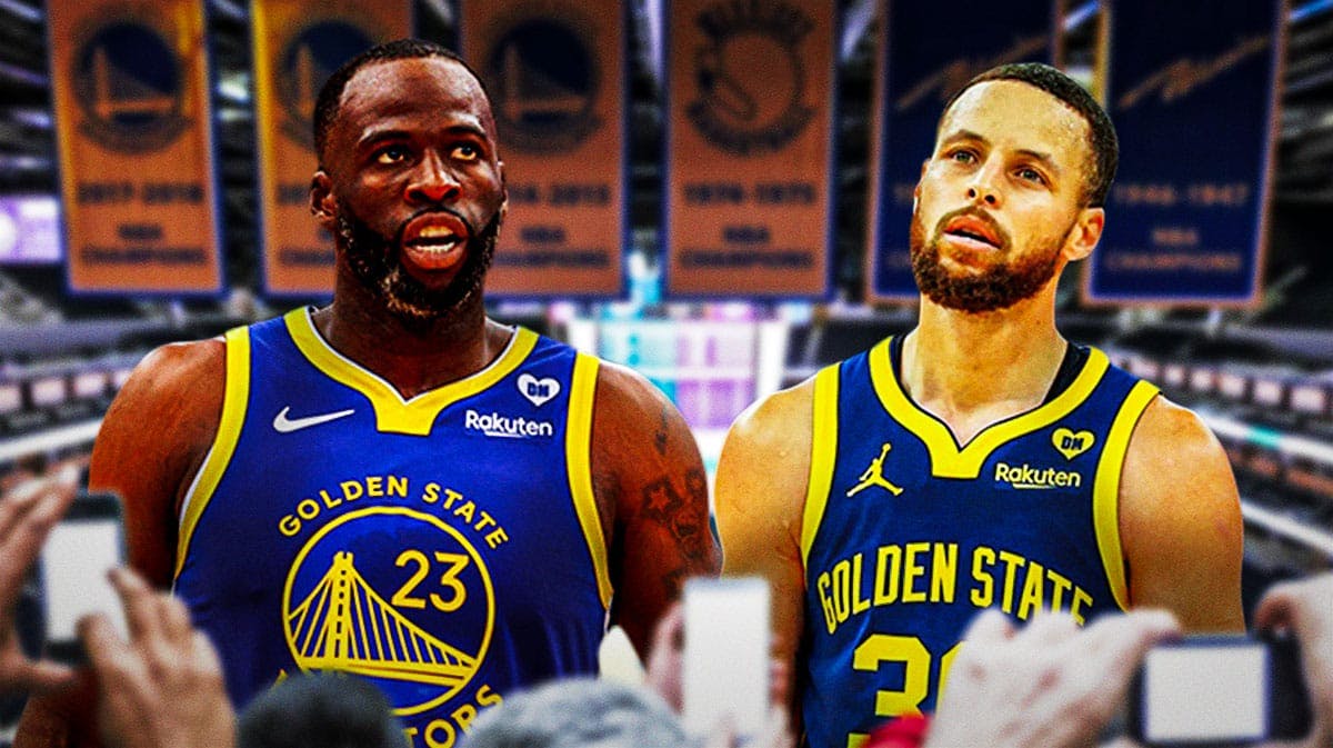 Warriors' Draymond Green and Stephen Curry