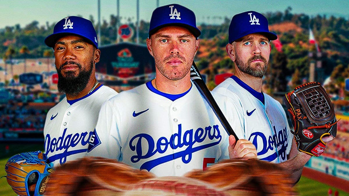 Dodgers Freddie Freeman, James Paxton, Teoscar Hernandez