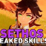 sethos genshin impact leaks animations kit