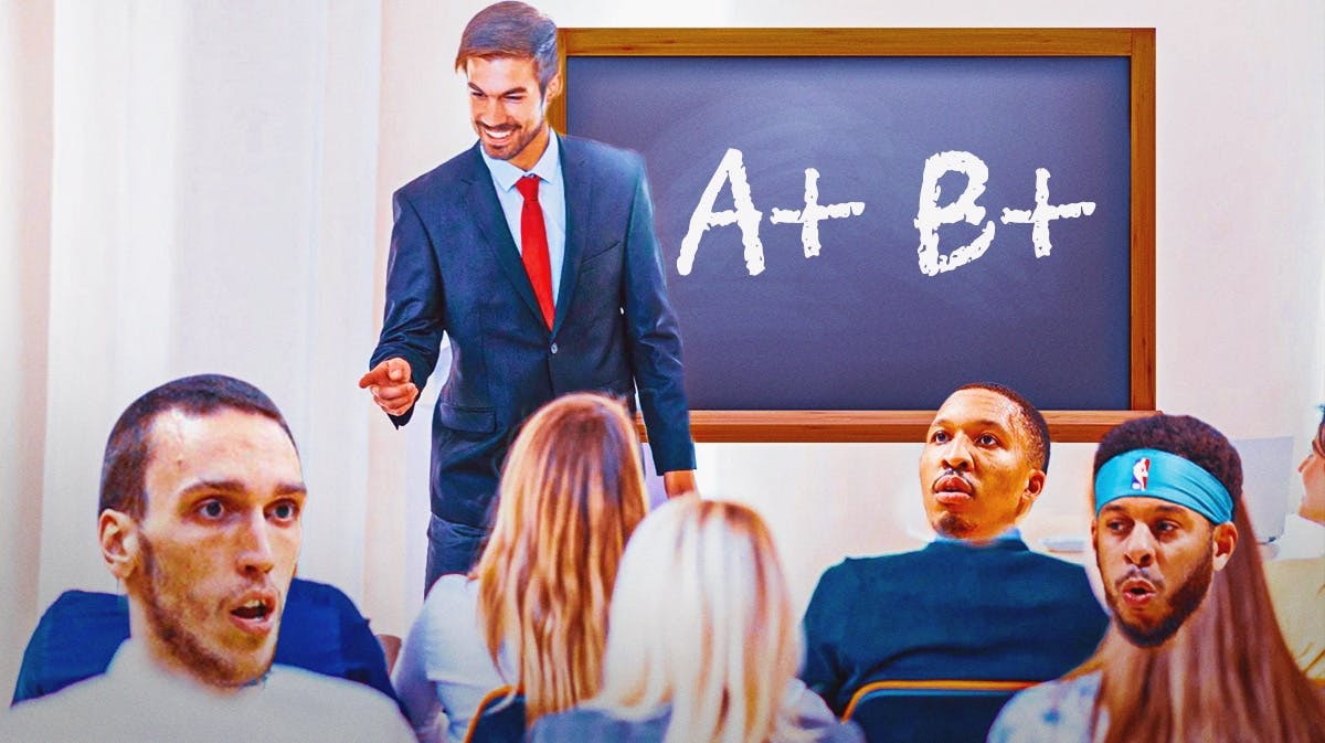 For thumbnail, have the new additions sitting in a class room with a chalkboard with an A+ or B+ on it