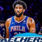 Skechers and 76ers star Joel Embiid before Thunder game and after leaving Under Armour