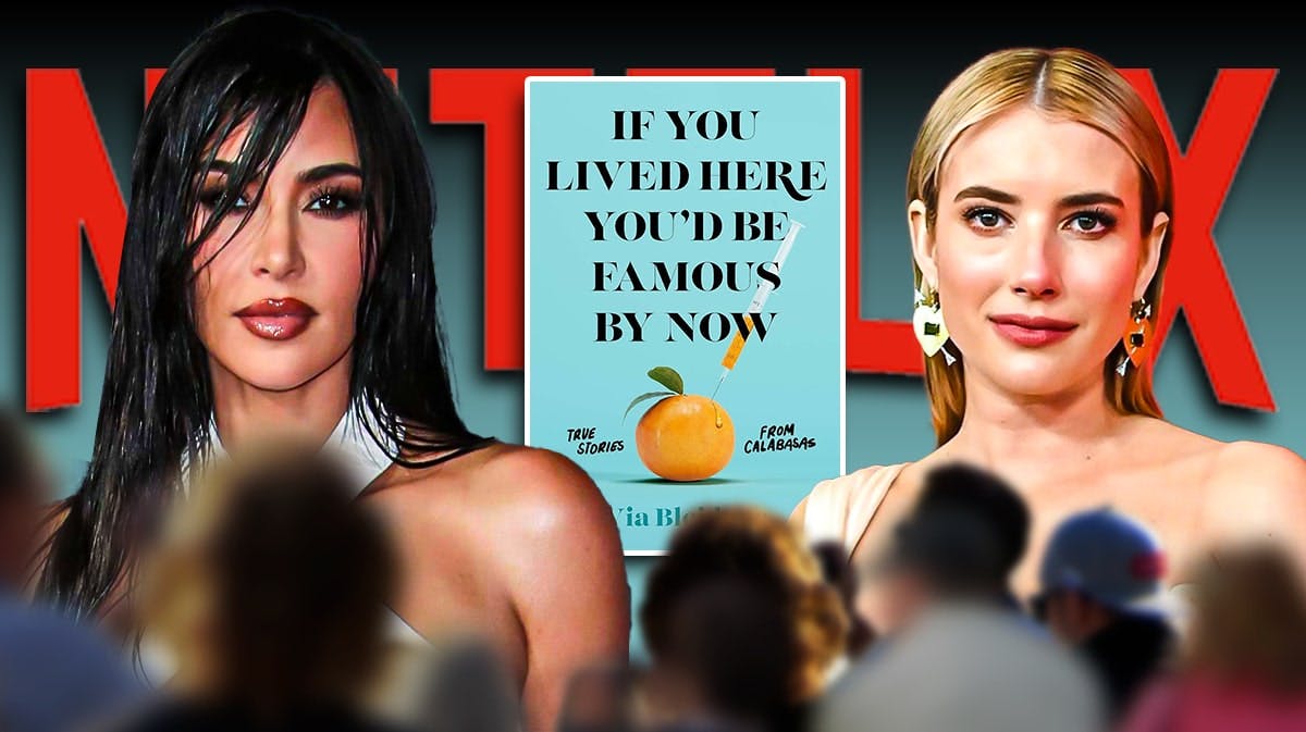 Kim Kardashian If You Lived Here You'd Be Famous By Now book cover, Emma Roberts