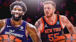 Knicks’ Isaiah Hartenstein takes subtle jab at Joel Embiid ahead of 76ers series