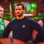 Celtics Kristaps Porzingis with Jayson Tatum mentor Joe Mazzulla amid loss to Erik Spoelstra Heat