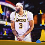 LeBron James teammaye Anthony Davis amid Lakers Nuggets NBA Playoffs clash