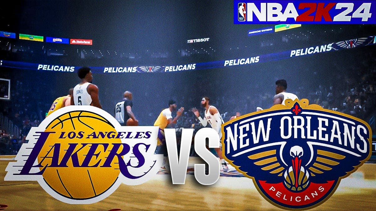 Lakers vs. Pelicans Prediction With NBA 2K24 - LeBron Goes Off