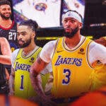 lebron james dangelo russell lakers anthony davis nuggets