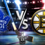 Maple Leafs Bruins Game 1 Prediction