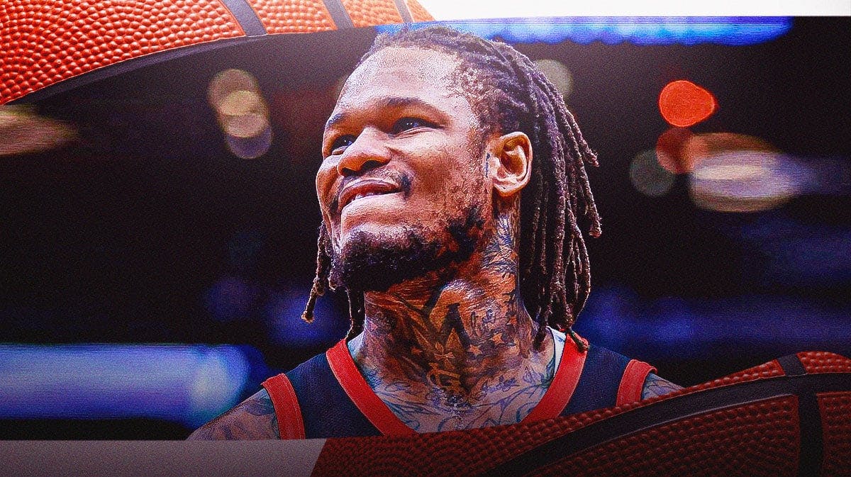 Former Lakers, Trail Blazers guard, Ben McLemore looks at NBA crowd after rape charges