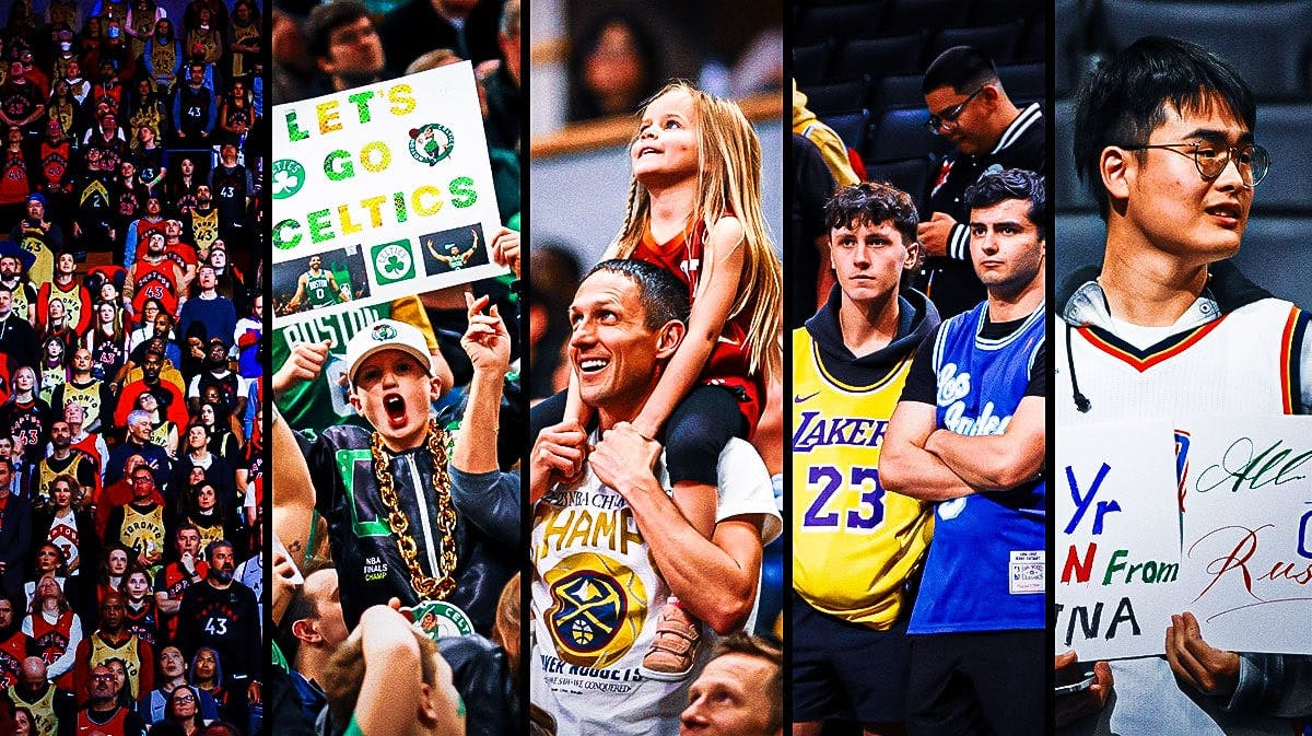 NBA fans are packing into arenas around the league