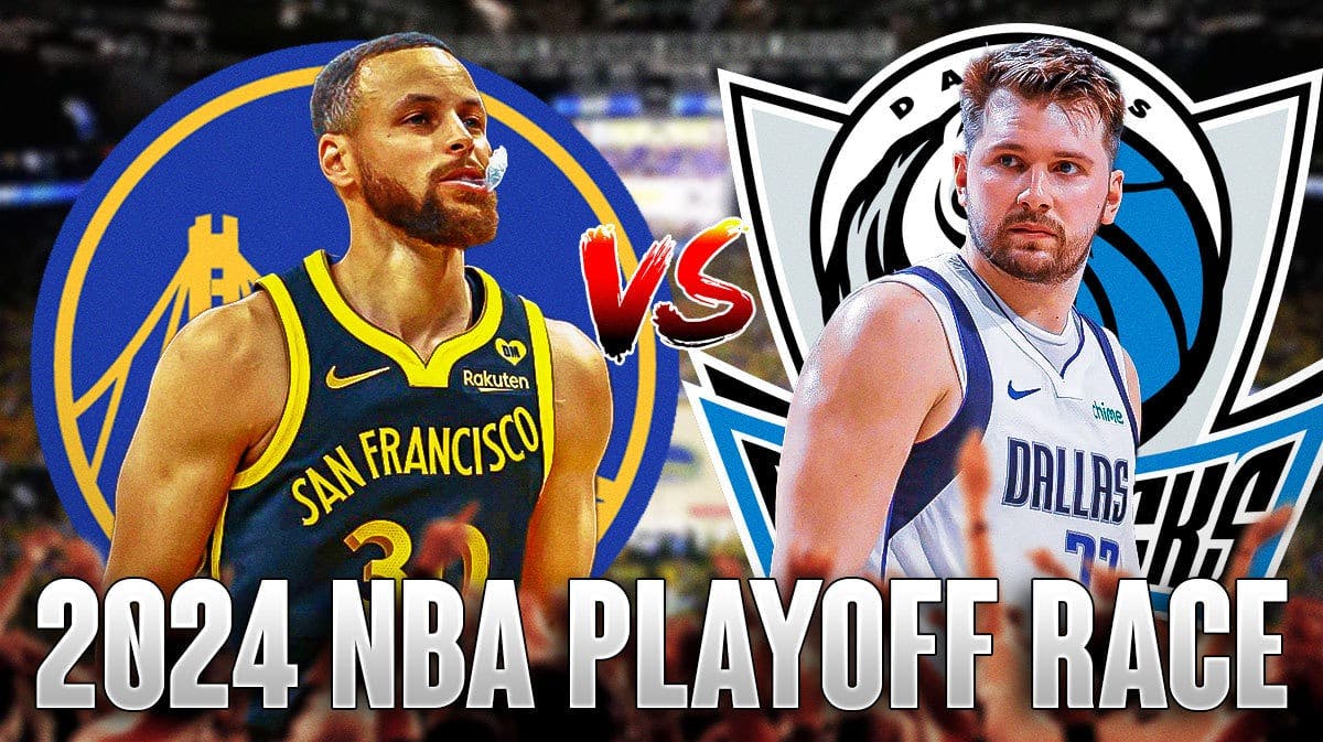 Warriors' Stephen Curry vs. Mavs' Luka Doncic [2024 NBA Playoff Race]