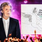 Paul McCartney next to Wings One Hand Clapping bootleg remaster.