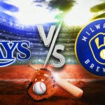 Rays Brewers prediction