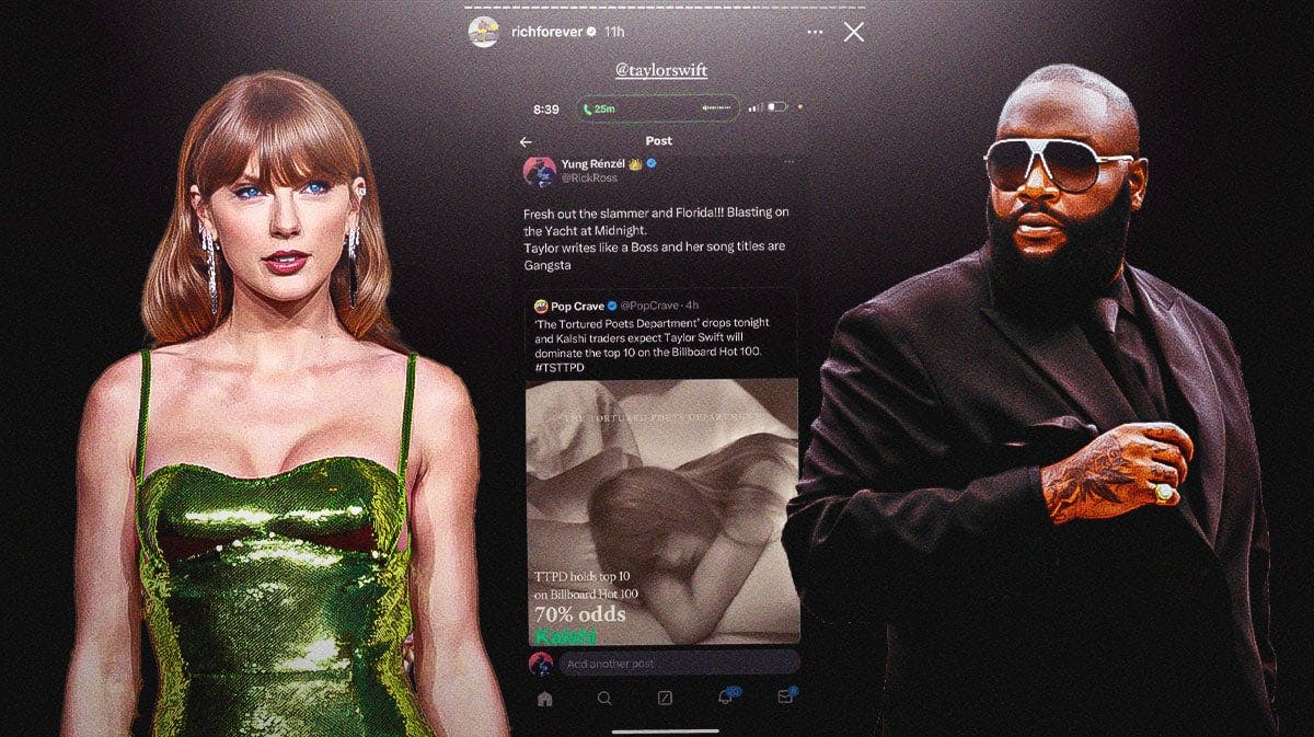 Taylor Swift, Swiftie, Rick Ross, drake beef, The Tortured Poets Department