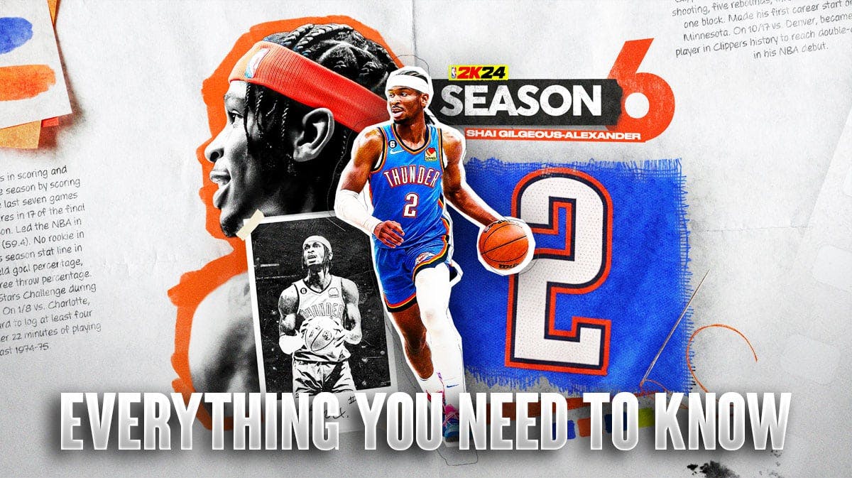 Shai Gilgeous-Alexander Headlines NBA 2K24 Season 6