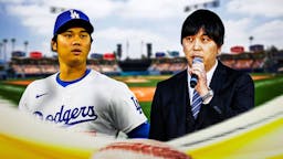 Los Angeles Dodgers player Shohei Ohtani and Ippei Mizuhara