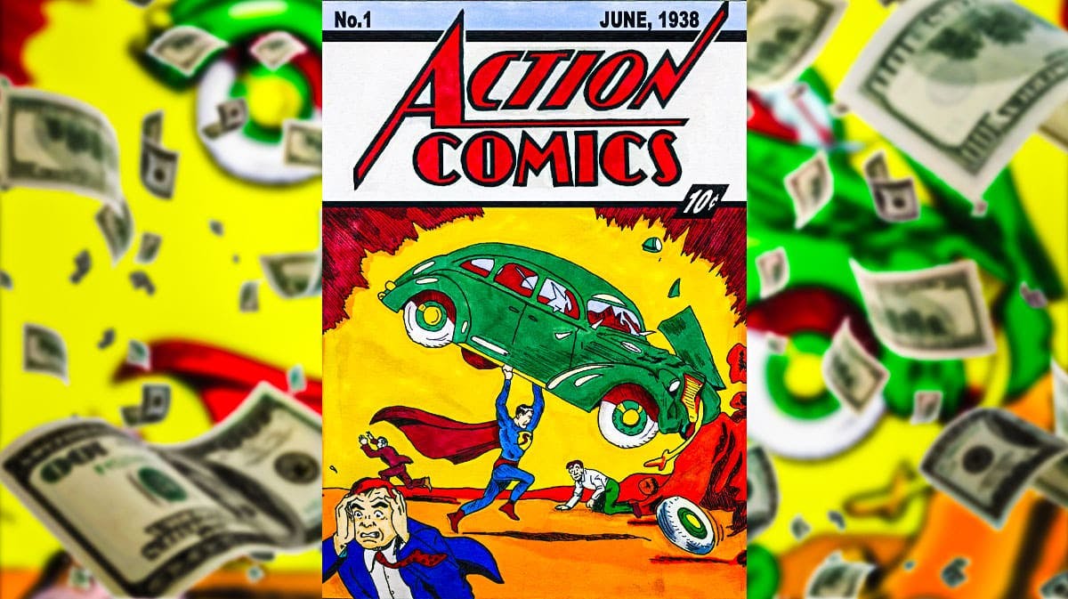 Superman, Action Comics no. 1, DC, money