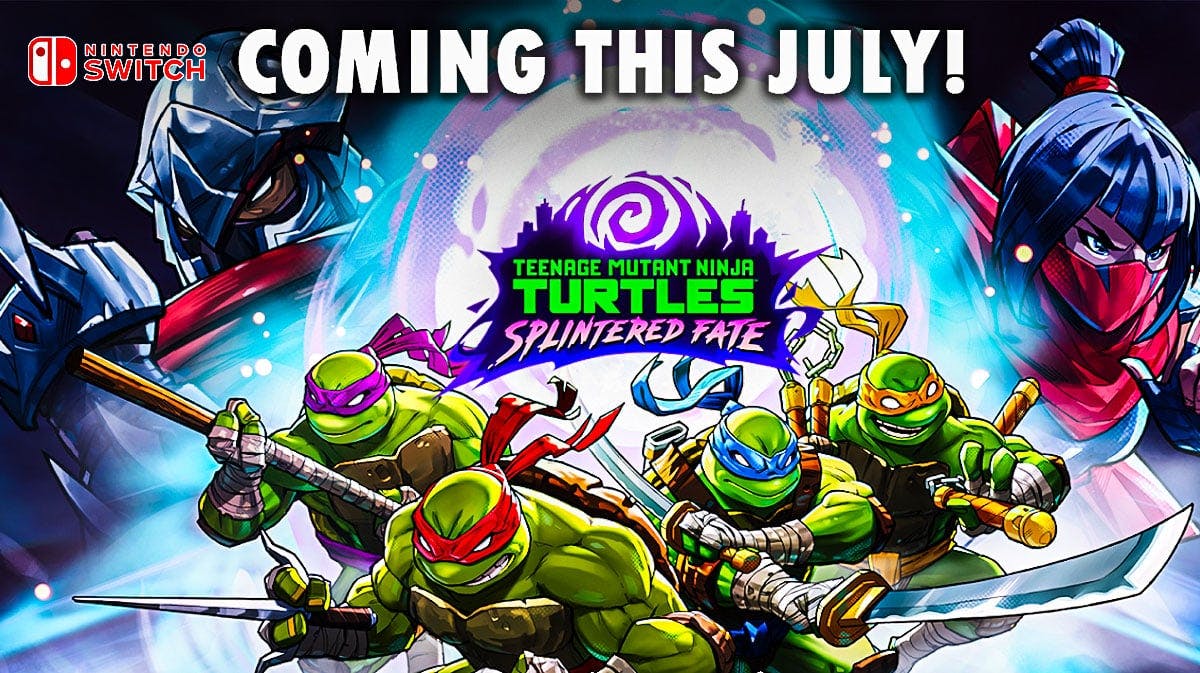 Teenage Mutant Ninja Turtles: Splintered Fate Comes To Nintendo Switch This July