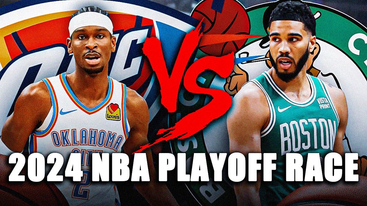 [NBA playoff race] Thunder's Shai Gilgeous-Alexander vs. Celtics' Jayson Tatum