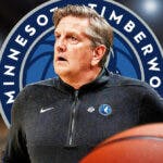 Minnesota Timberwolves head coach Chris Finch