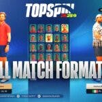 TopSpin 2K25 All Match Formats & How To Unlock Them