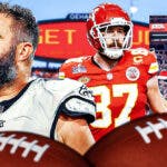 Following their unofficial graduation where Travis Kelce had his viral beer chug, Jason Kelce sets the record straight.