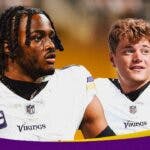 Vikings' rookies Dallas Turner and J.J. McCarthy