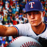 Texas Rangers pitcher Jack Leiter