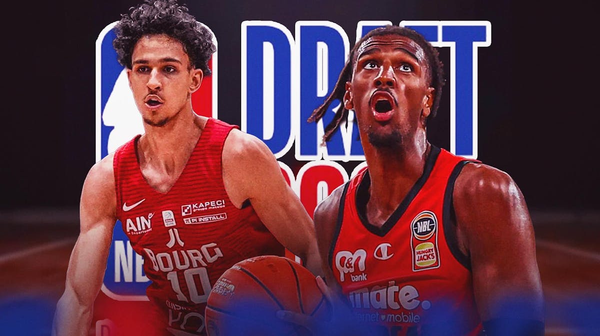 2024 NBA Draft prospects Zaccharie Risacher and Alexandre Sarr