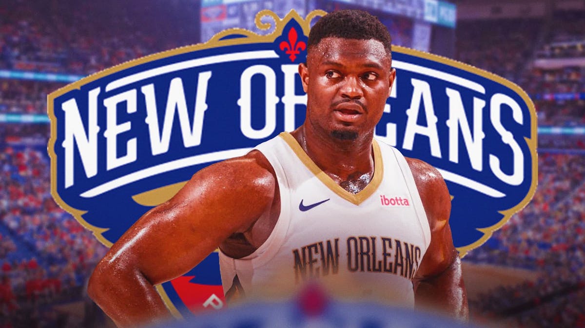 Pelicans' Zion Williamson looks at Lakers fans after injury