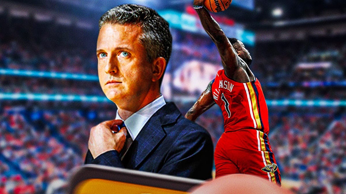 The Ringer's Bill Simmons and New Orleans Pelicans forward Zion Williamson
